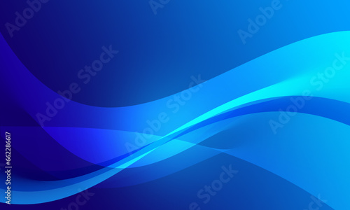 blue color lines striped waves curves gradient abstract background