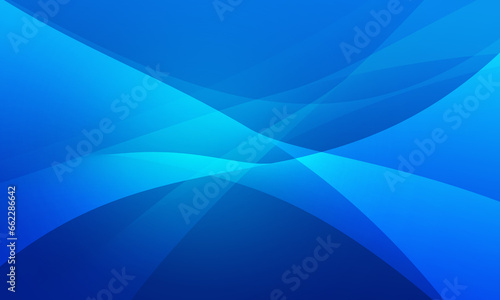 blue modern lines waves curves abstract background