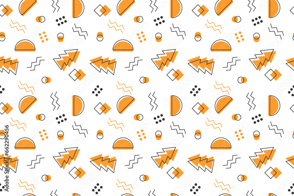memphis design, flat geometric shape background memphis design, flat geometric shape background