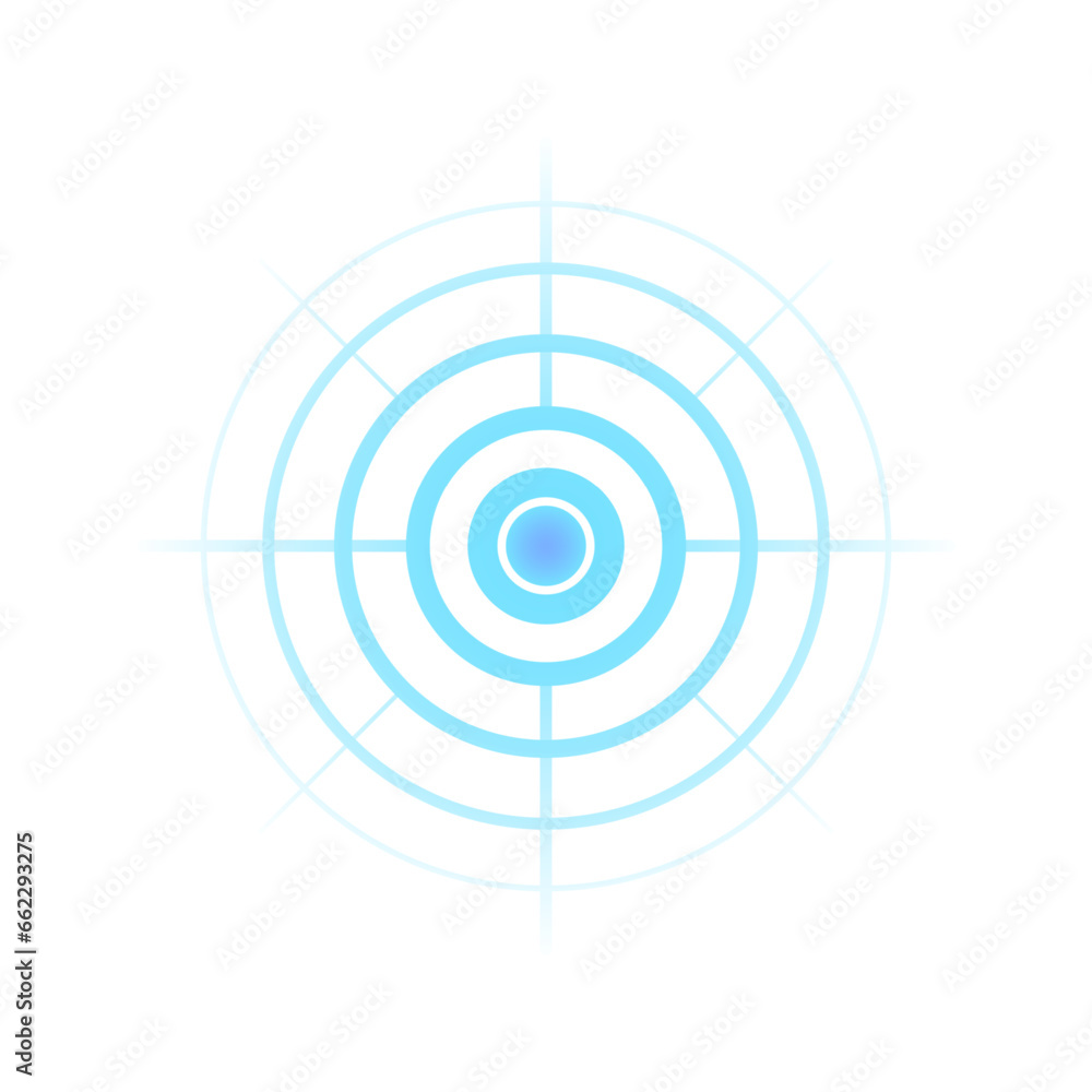 Circles with a common centre. Concentric circles. Vector. Illustration Circles with a common centre. Concentric circles. Vector. Illustration