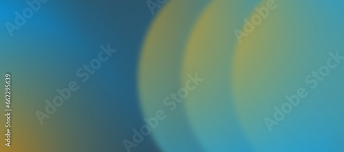 Light blue, green, yellow gradient blurred banner. geometric background with empty space