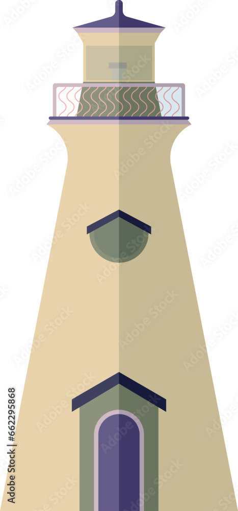 Lighthouse in flat style Lighthouse in flat style