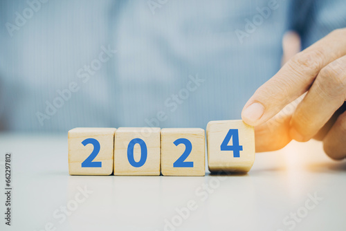 Business plan change of year 2024 for schedule calendar strategy challenge in the future vision.