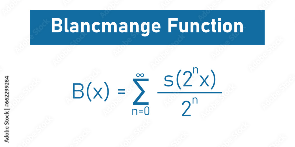 Blancmange function formula in mathematics. Mathematics resources for teachers and students. Blancmange function formula in mathematics. Mathematics resources for teachers and students.