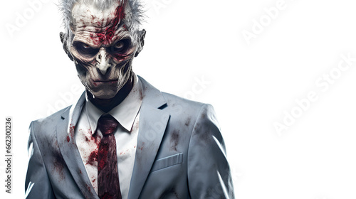 Scary zombies on transparent background PNG © PNG for U