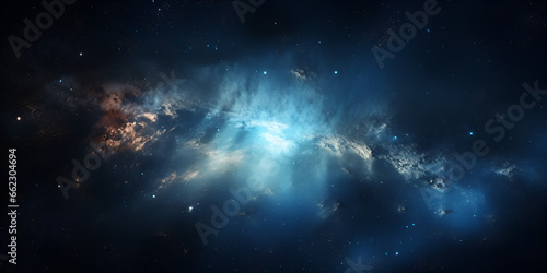 stellar nebula and cosmic dust cosmic gas clusters and constellations in space ,Nebula. deep space image, science fiction fantasy in high resolution ideal  genrative ai © Hadi