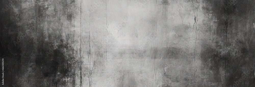 Fototapeta premium Weathered elegance. Vintage grunge wall background. Time worn textures. Abstract walls design. Gritty beauty. Artwork with gray tones