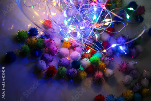 background with lights