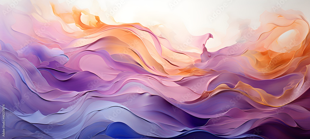 Fototapeta premium Abstract watercolor paint background by gradient deep blue color with liquid fluid grunge texture for background, banner