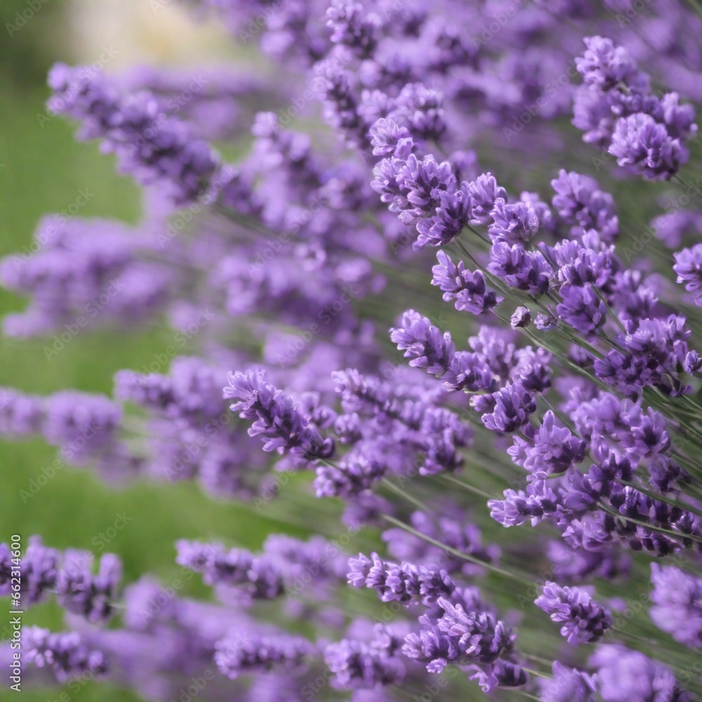 Lavender with such a pretty color,Generative AI