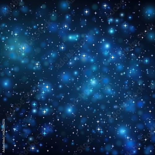 Starry Night Sky Digital Backdrop