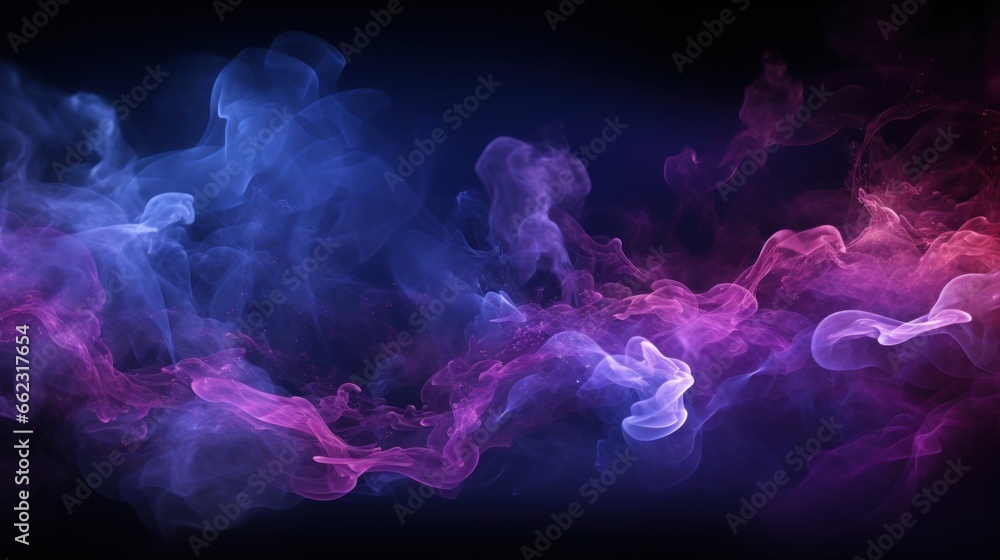 Obraz premium Smoke with particles Texture Background Wallpaper