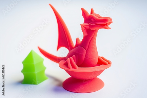 Fototapeta Naklejka Na Ścianę i Meble -  toy dinosaur isolated on white