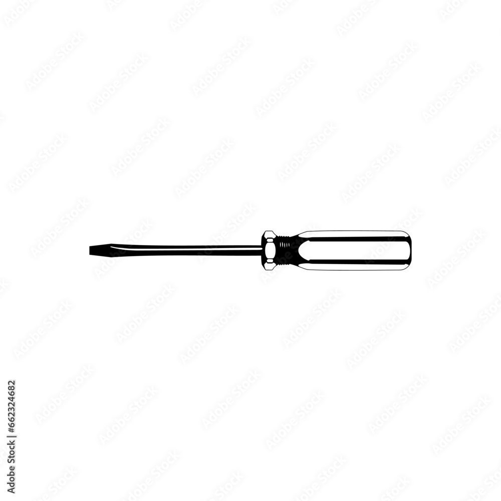 Minus or Negative Screwdriver Silhouette, can use for Art Illustration, Logo Gram, Pictogram, Website, Apps, or Graphic Design Element. Vector Illustration Minus or Negative Screwdriver Silhouette, can use for Art Illustration, Logo Gram, Pictogram, Website, Apps, or Graphic Design Element. Vector Illustration