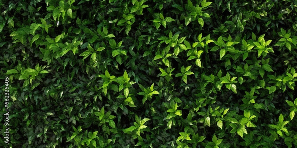 photo of green leaves spreading evenly across the fence. generative AI photo of green leaves spreading evenly across the fence. generative AI