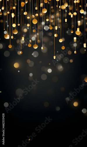 A vertical Christmas-themed background with copy space, suitable for phone wallpapers and Christmas cards