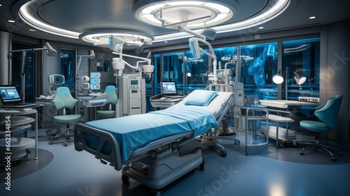 operating room of a modern hospital