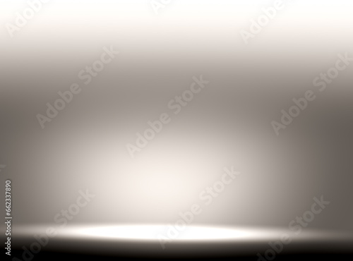 Abstract gray gradient light studio stage presentation background banner template blank backdrop