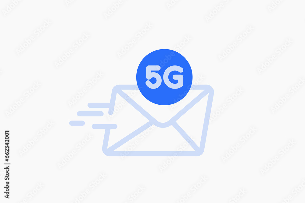 speed 5g email illustration in flat style design. Vector illustration.
speed 5g email illustration in flat style design. Vector illustration.