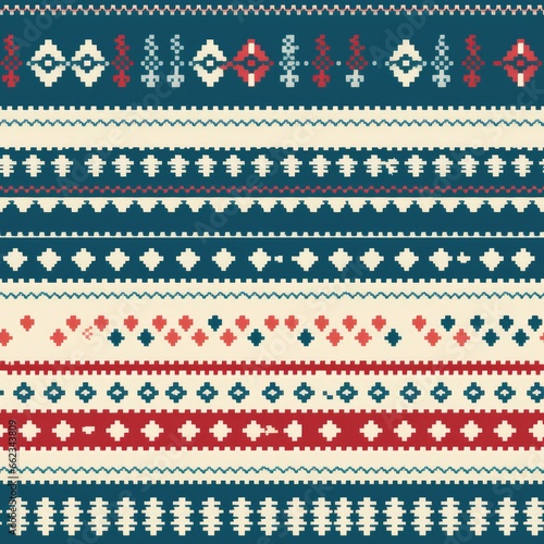"Yuletide Stitches: Christmas Sweater Design" Generativ ai.
