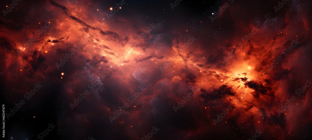 Ai cosmos filled with countless stars, Galaxy and universe light. Galaxies sky in space Planets and stars beauty of space exploration