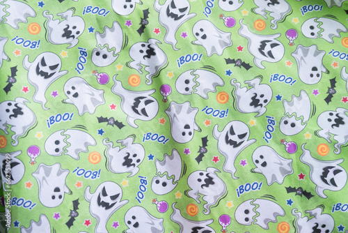 Fun fabric with halloween pattern 