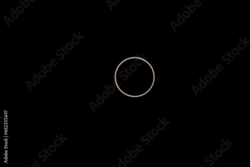 Annular Eclipse Ring of Fire in Utah