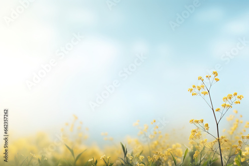 Modern abstract natur spring background, low opacity, with empty copy space © Uwe