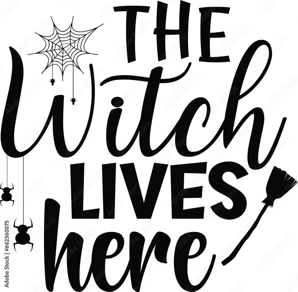 Obraz premium The witch lives here