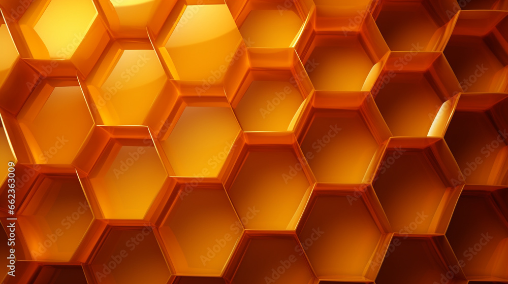 Honeycomb pattern background image.
Honeycomb pattern background image.