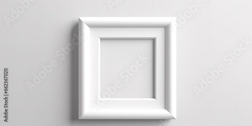 Blank photo frame frames can be used as your mockup. generative AI