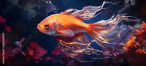 goldfish in aquarium © merabbi