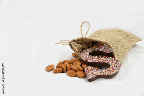 October 15, 2023.Gingernuts, chocolate and candy for the traditional Dutch children's festival Sinterklaas. photo