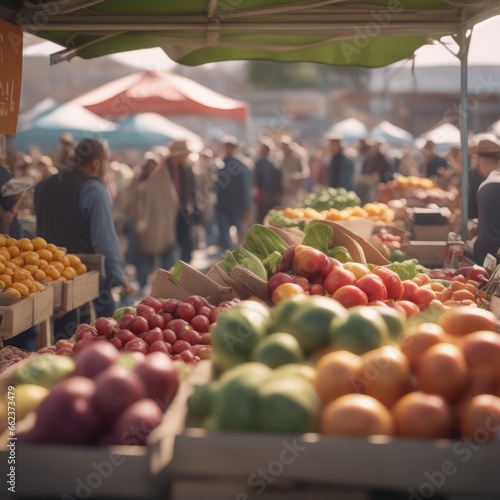 organic fresh vegetables in market organic fresh vegetables in market people at the market
