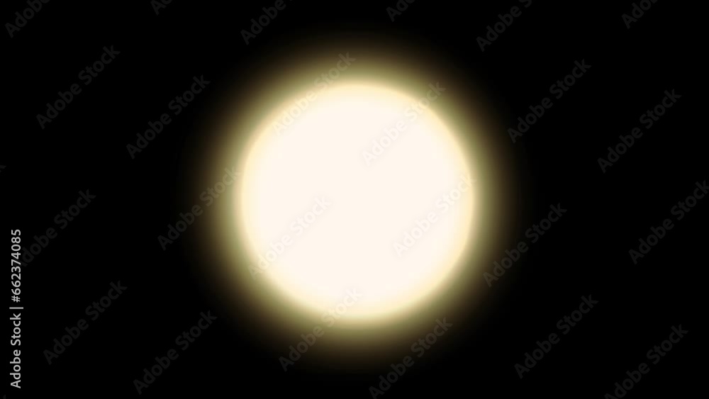 looped animation of the sun. flat 2d motion looped animation of the sun. flat 2d motion