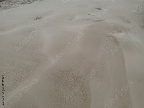 Close up of the sand dunes at the landscape protection area  Lomas de Arena  near Santa Cruz de la Sierra in the lowlands of Bolivia - Traveling and exploring South America