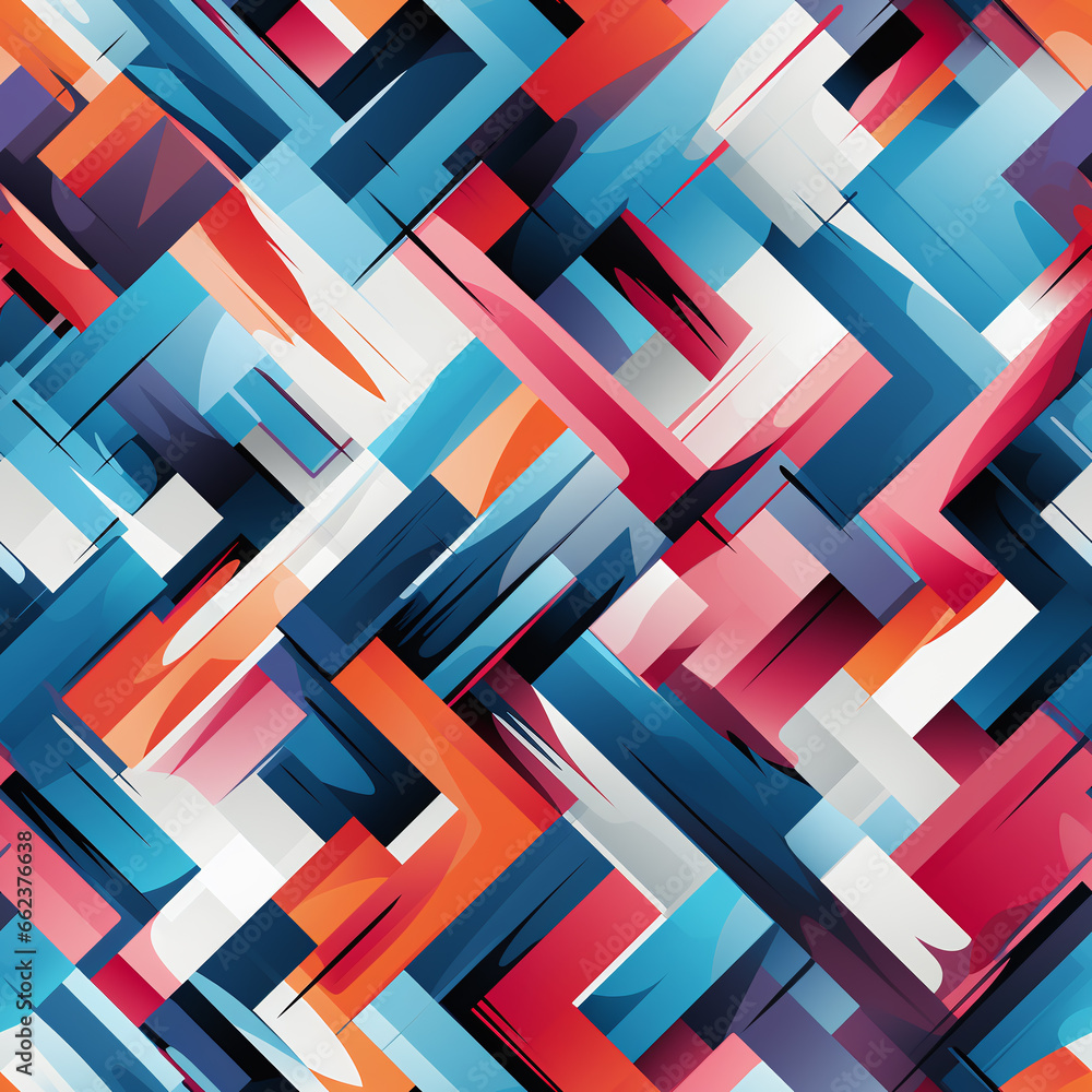 Herringbone Template Texture of Grafiti-Style (Tile)