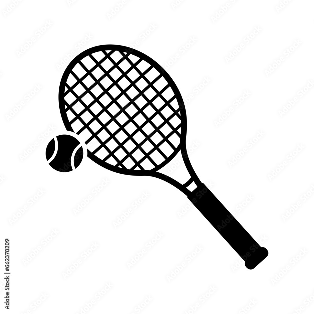 tennis icon. tennis racket icon