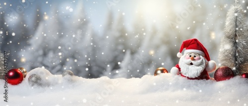 Christmas background ,Merry Christmas greeting card background © Thanaphon