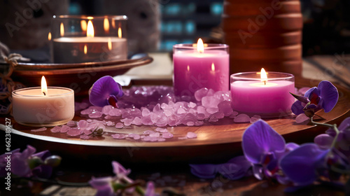 Zen Therapy  Relaxing Aromatherapy with Flowering Plants and Candles