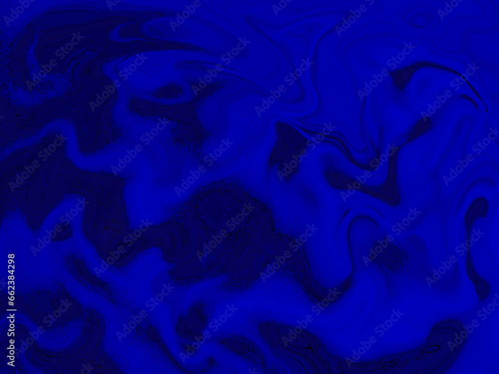 Deep blue swirls