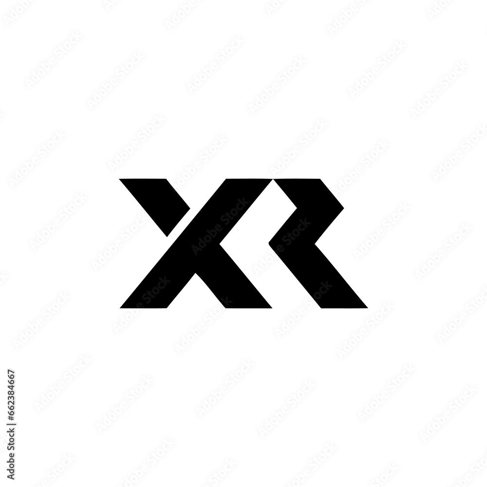 xr logo design xr logo design
