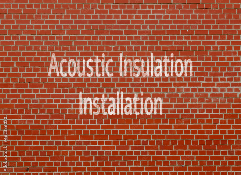 Acoustic Insulation Installation: Adding materials to reduce noise transmiss