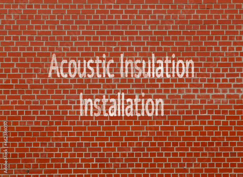 Acoustic Insulation Installation: Adding materials to reduce noise transmiss © luchschenF
