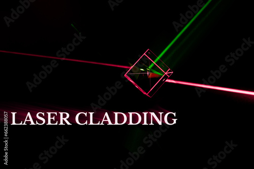 Laser Cladding: Adds a layer of material to a substrate for protection or modificati photo