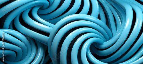 Ai 3d abstract lines on blue background. Undulate Grey Wave Swirl  frequency sound wave  twisted curve lines with blend effect.