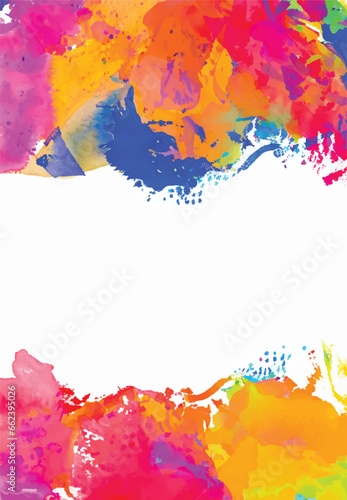 Watercolor texture splatter stain background