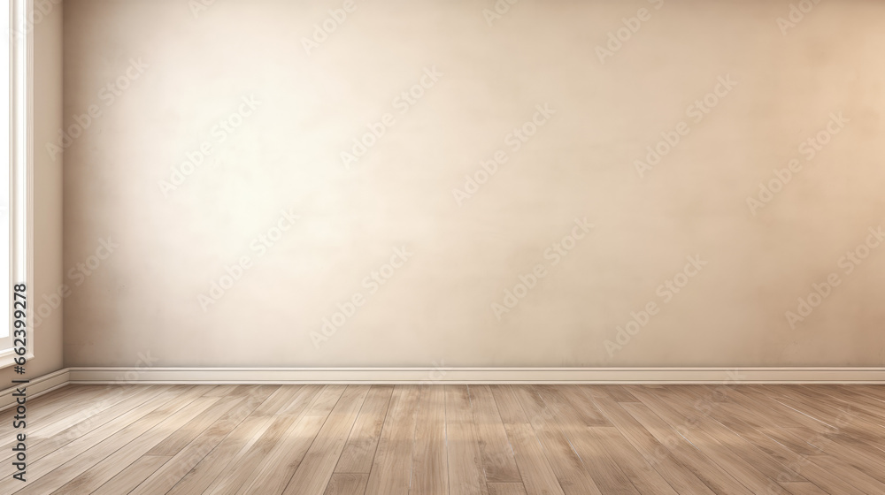 Product Display: Empty Room with White Wall and Window Product Display: Empty Room with White Wall and Window