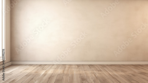 Product Display: Empty Room with White Wall and Window