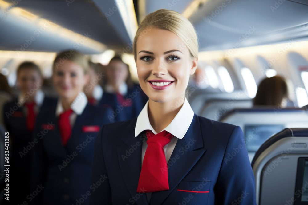 The Cabin Crew's In-Flight Portrait The Cabin Crew's In-Flight Portrait